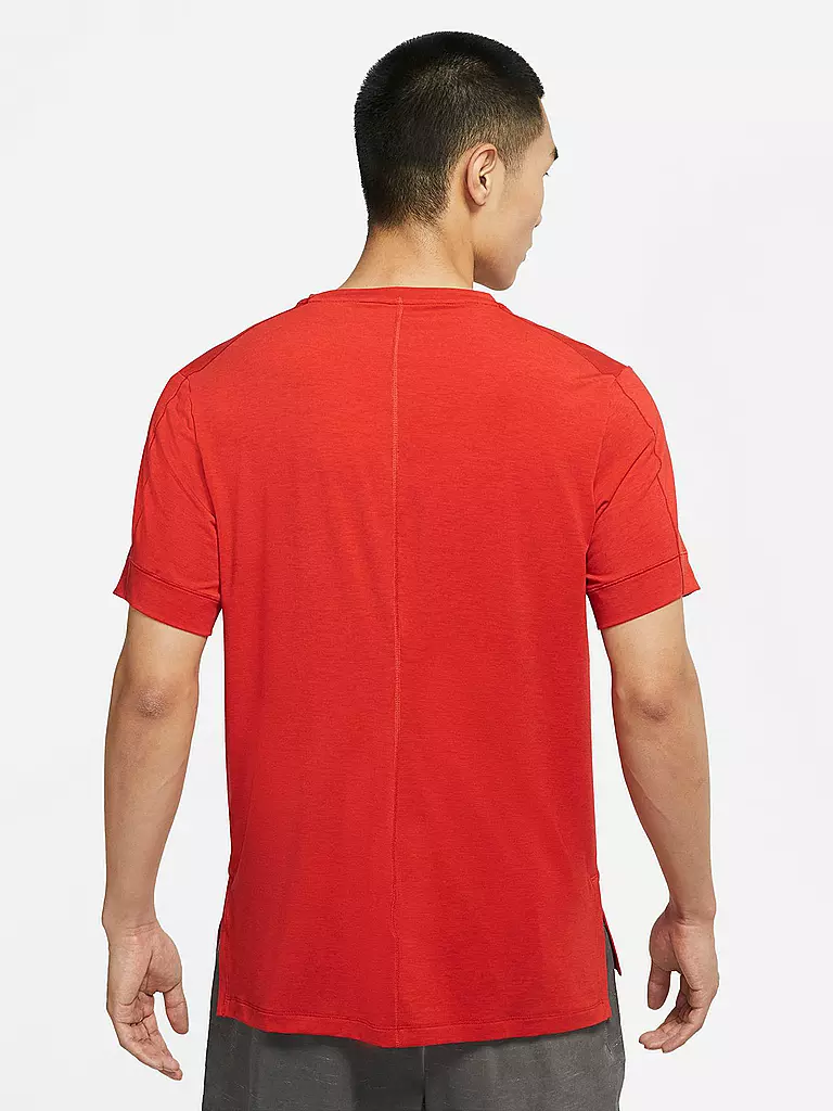 NIKE | Herren Yogashirt Dri-FIT | rot