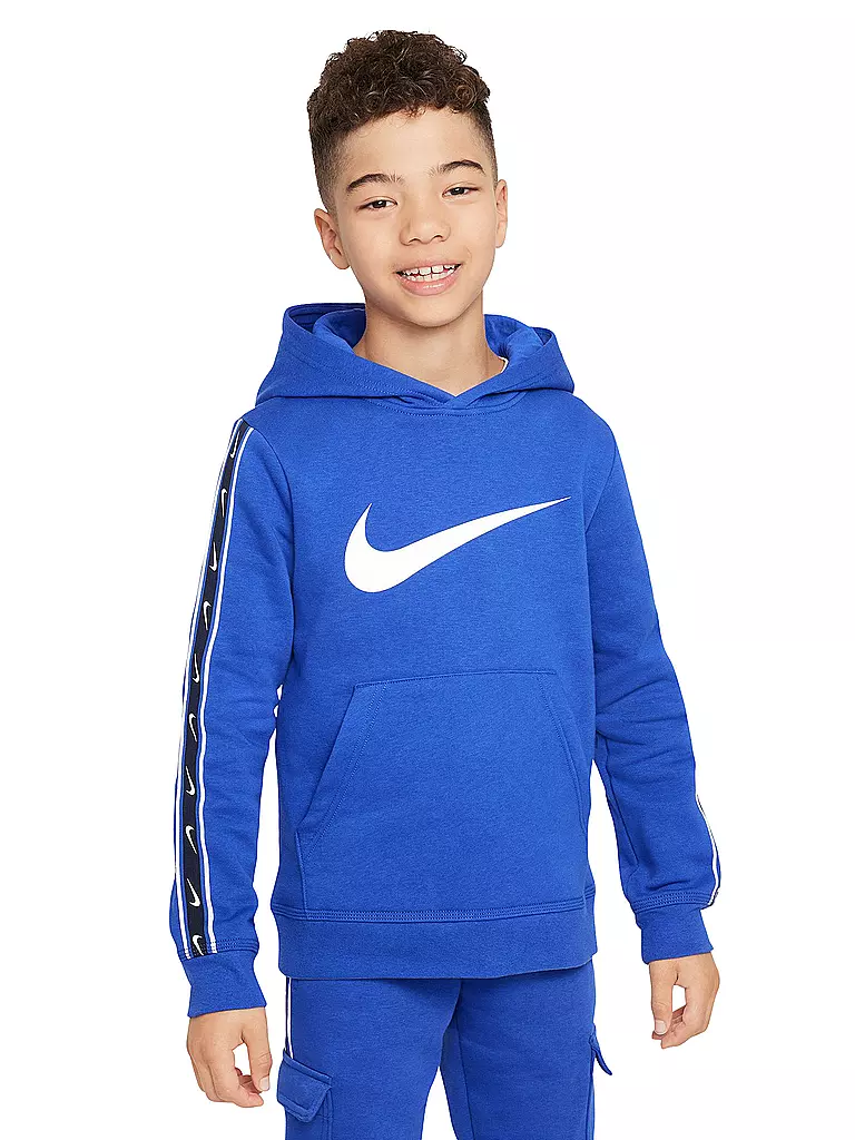 NIKE | Jungen Hoodie Sportswear Repeat | blau