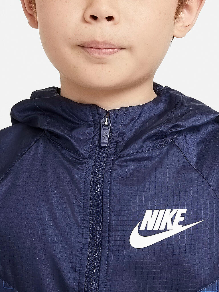 NIKE | Jungen Windjacke Sportswear Windrunner | blau