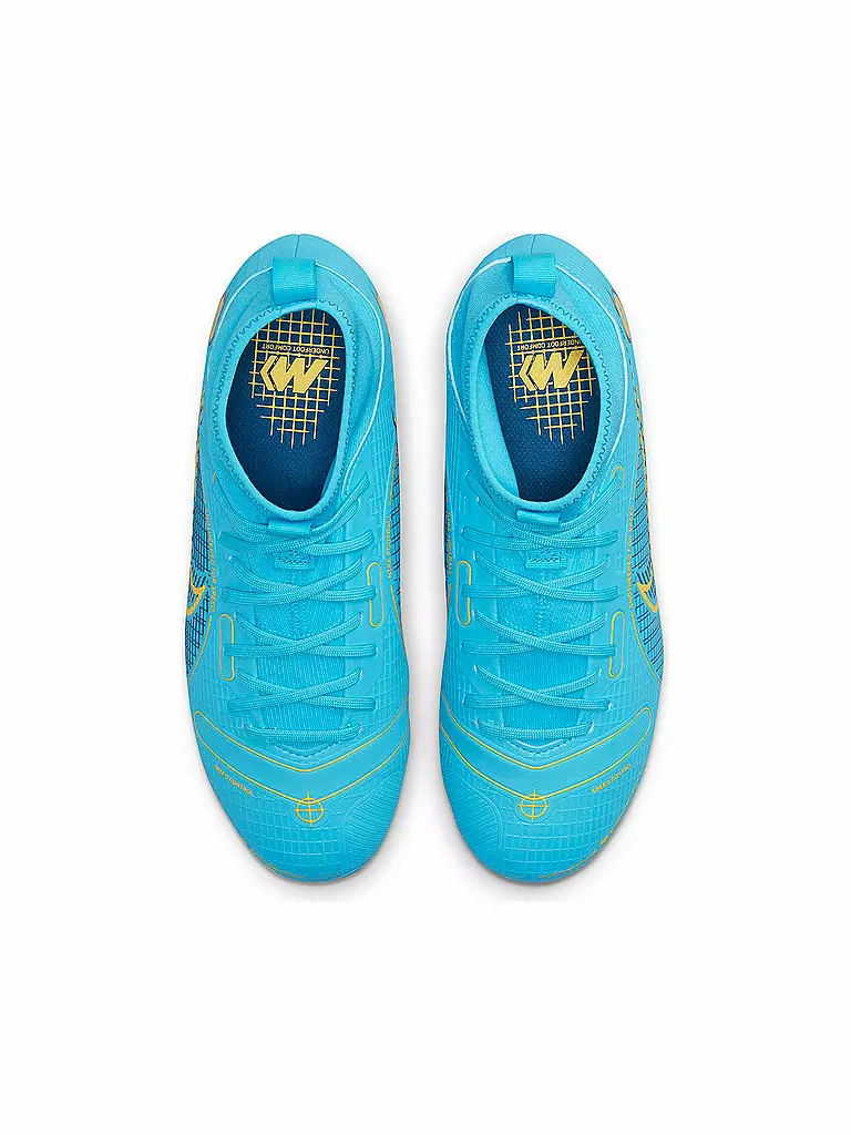 NIKE | Kinder Fußballschuhe Nocken Jr. Mercurial Superfly 8 Academy MG | blau