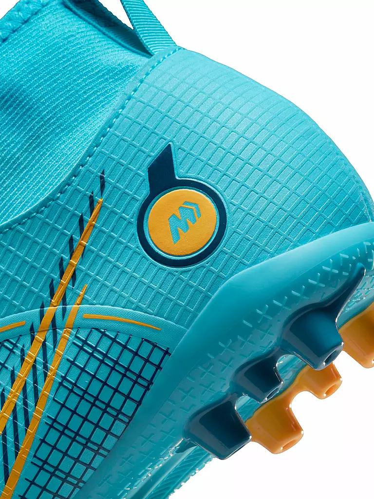 NIKE | Kinder Fußballschuhe Turf Jr. Mercurial Superfly 8 Academy AG | blau