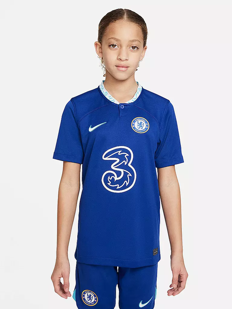 NIKE | Kinder Heimtrikot Chelsea FC Stadium 22/23 | blau