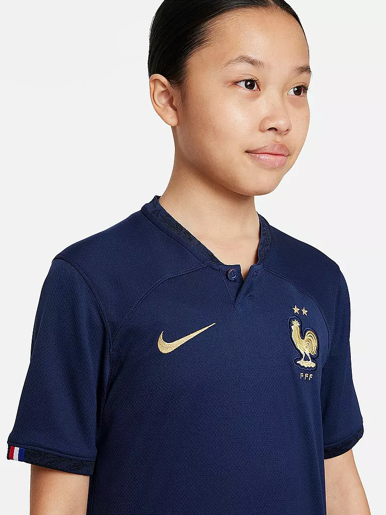 NIKE | Kinder Heimtrikot Frankreich WM 2022 | blau