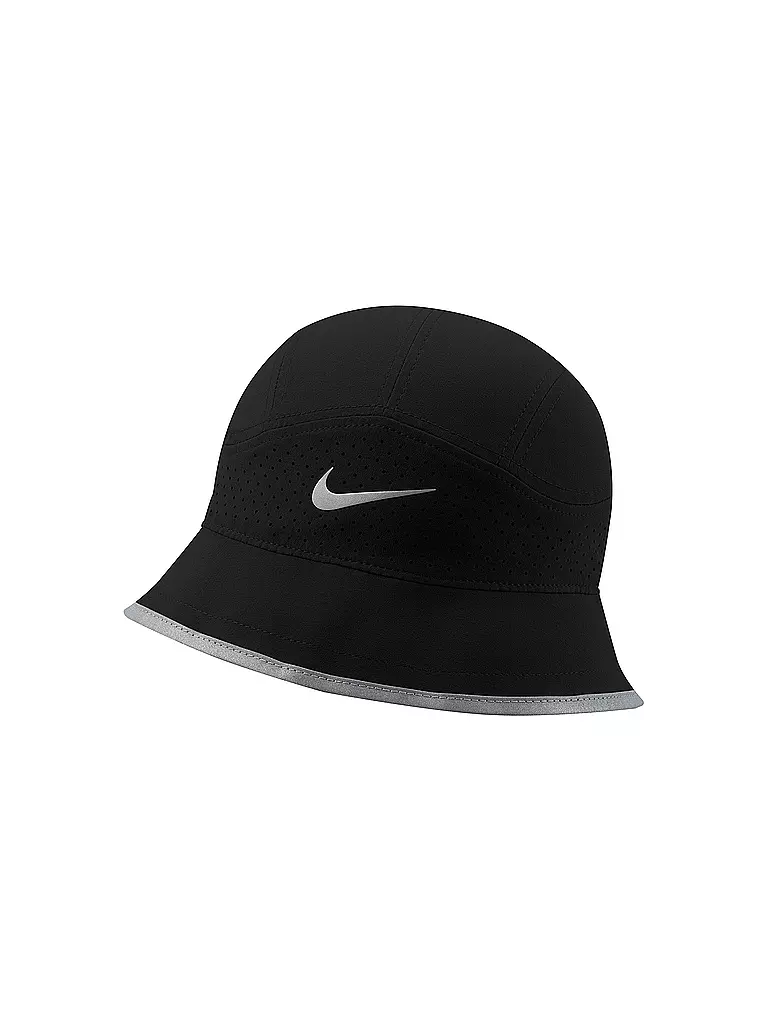 NIKE | Lauf-Fischerhut Perforated Dri-FIT | schwarz