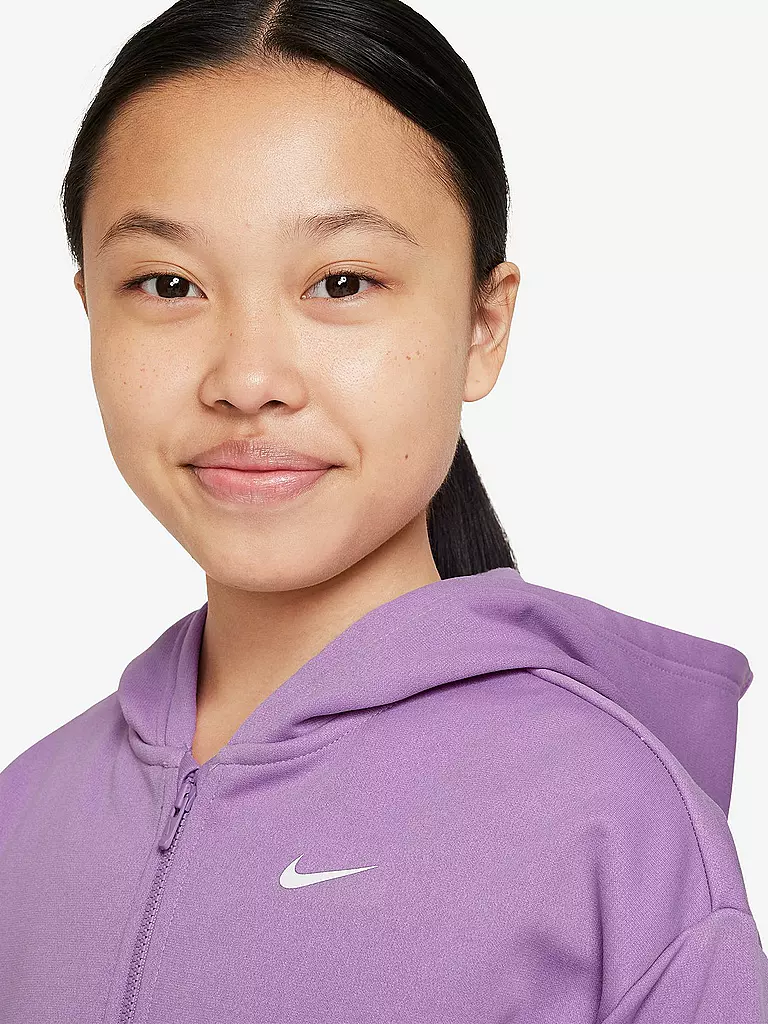 NIKE | Mädchen Kapuzenjacke Therma-FIT | lila