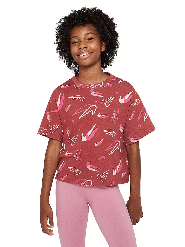 NIKE | Mädchen T-Shirt Sportswear | dunkelrot