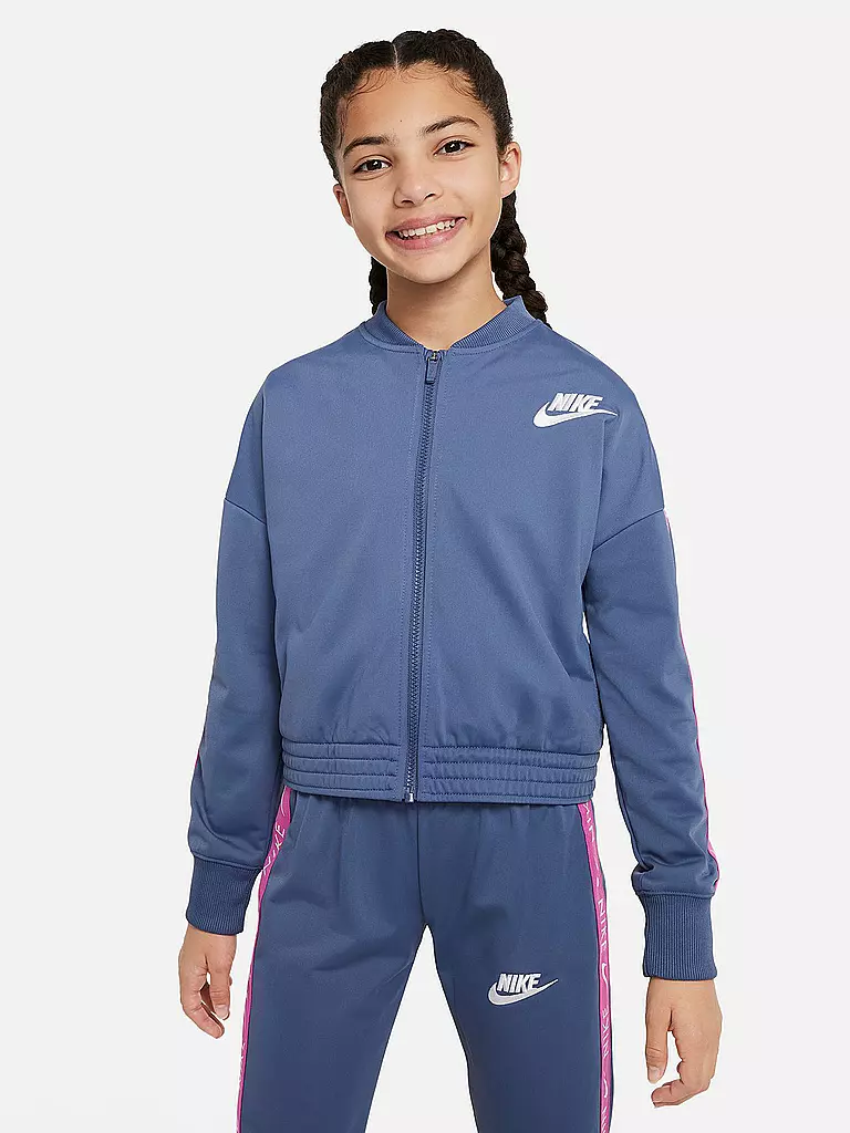 NIKE | Mädchen Trainingsanzug  | blau