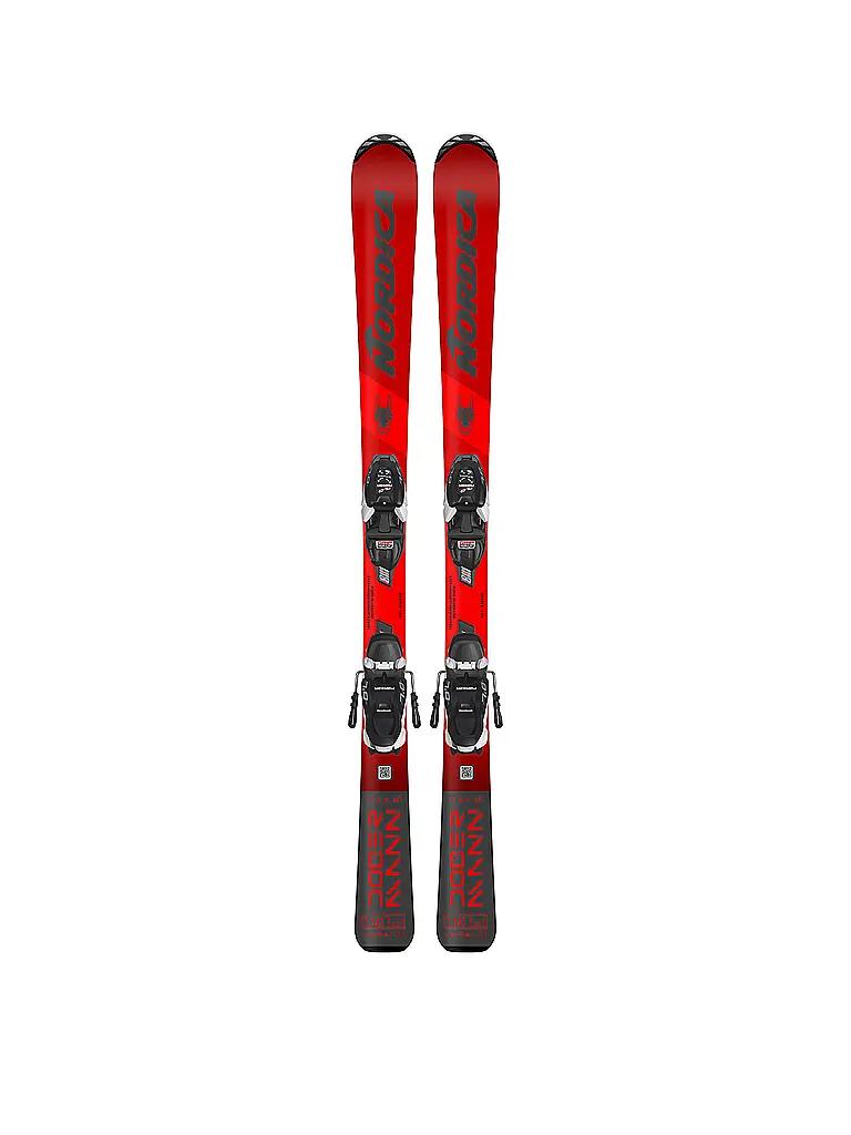 NORDICA |  Kinderski Set Team J R FDT (70-90) + JR 4.5 FDT  | schwarz