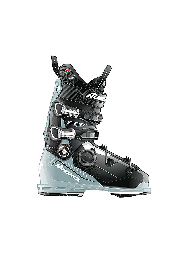 NORDICA Damen Skischuhe Sportmaschine 3 105 BOA GW schwarz | 24,5 (38)