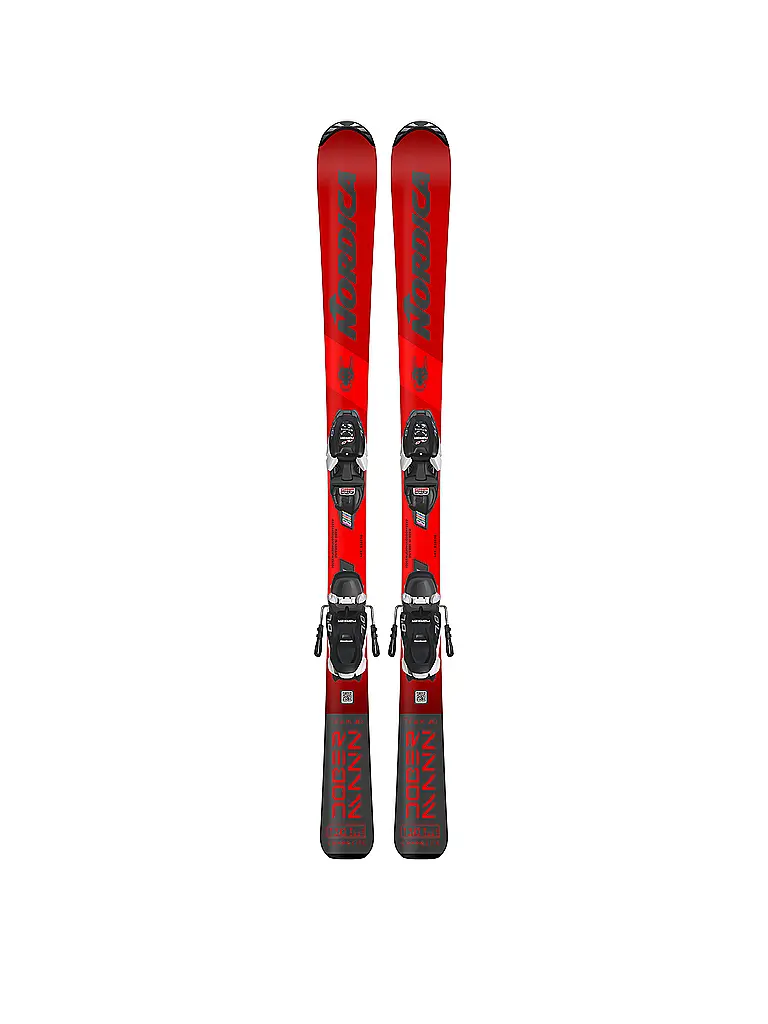 NORDICA | Kinderski Set Team J R FDT (100-120) + JR 4.5 FDT  | schwarz