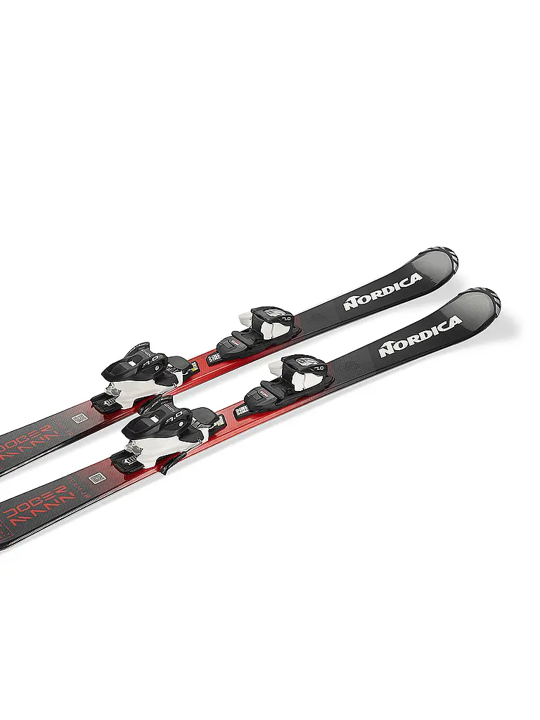 NORDICA | Kinderski Set Team J R FDT (100-120) + JR 4.5 FDT  | Schwarz