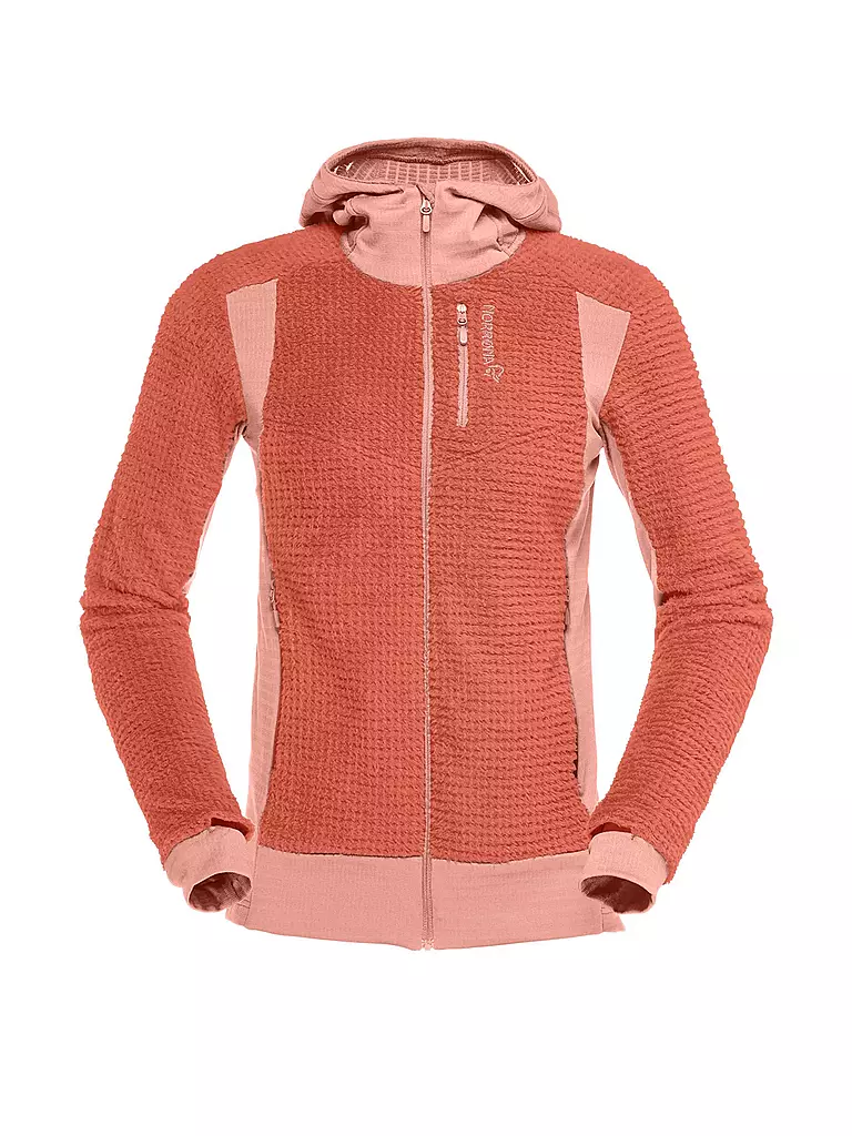 NORRØNA | Damen Fleecejacke falketind Alpha120 | orange