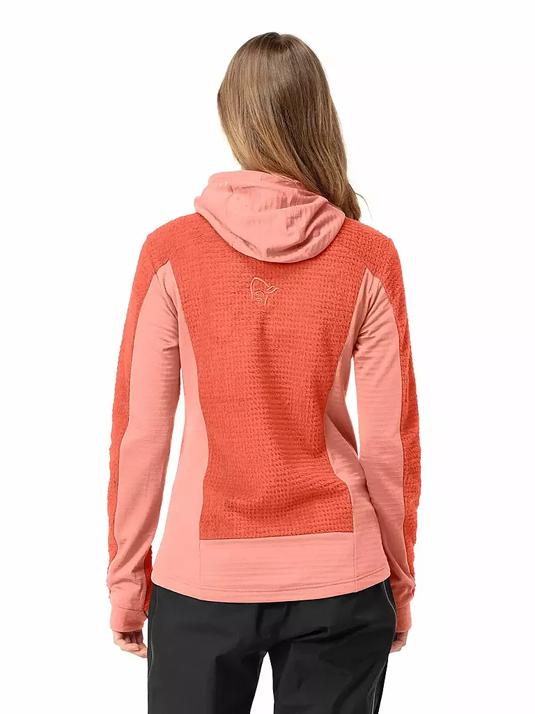 NORRØNA | Damen Fleecejacke falketind Alpha120 | orange