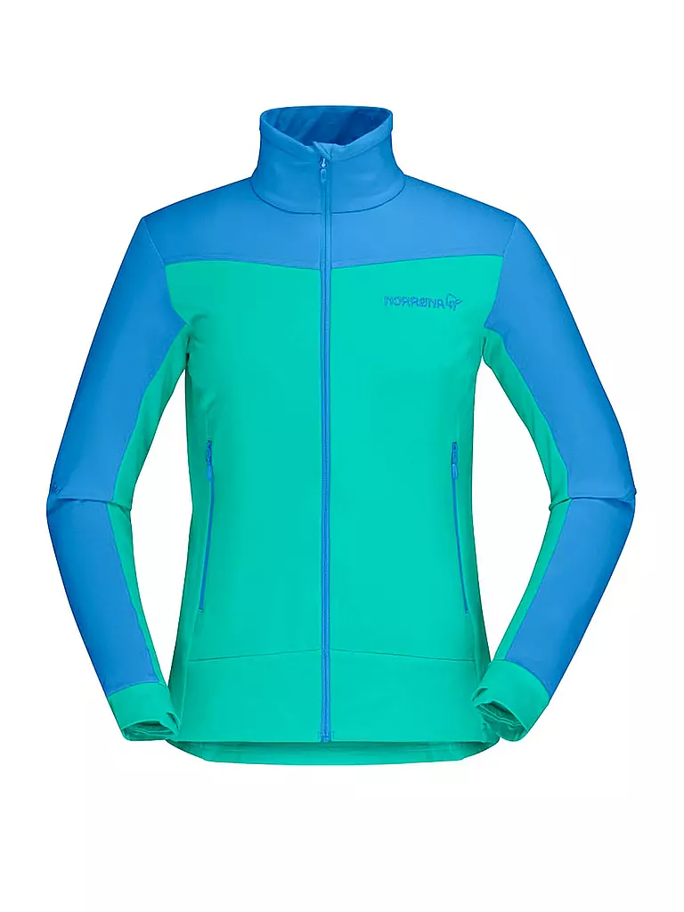 NORRØNA | Damen Fleecejacke Falketind warm1 Stretch | blau