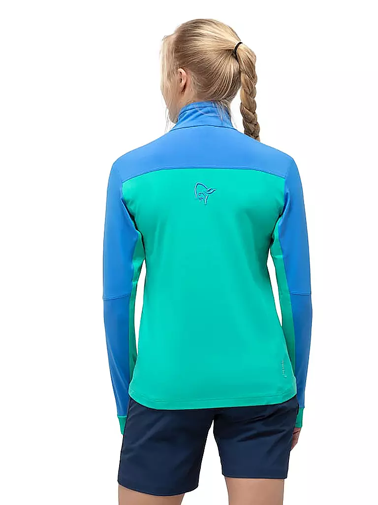 NORRØNA | Damen Fleecejacke Falketind warm1 Stretch | blau