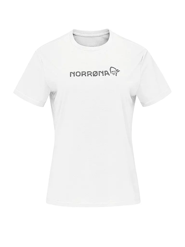 NORRØNA | Damen Funktionsshirt norrøna tech  | weiss