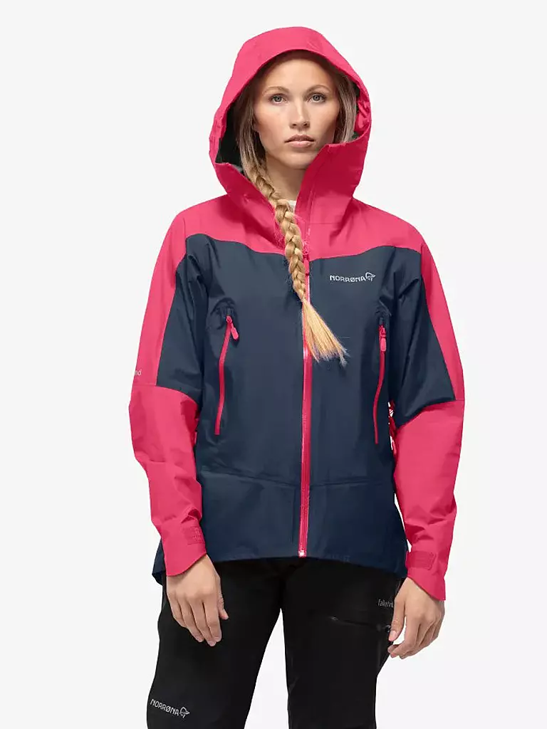 NORRØNA | Damen Regenjacke Falketind Gore-Tex  | blau