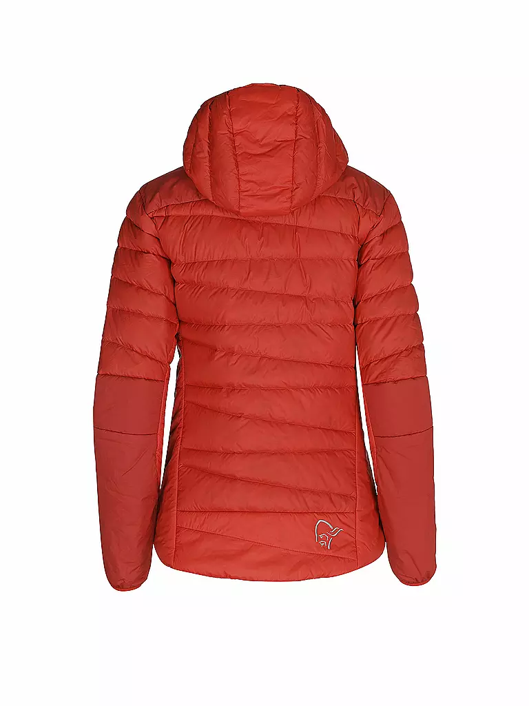 NORRØNA | Damen Touren Isojacke falketind  down750 | rot