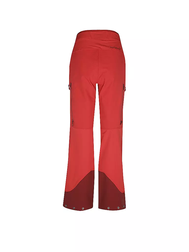 NORRØNA | Damen Tourenhose lyngen flex1 | rot