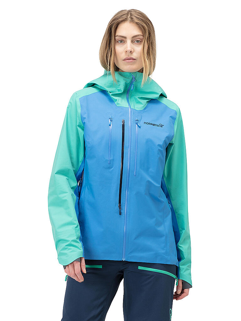 NORRØNA | Damen Tourenjacke lyngen Gore-Tex | türkis