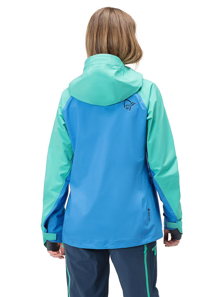 NORRØNA | Damen Tourenjacke lyngen Gore-Tex | türkis