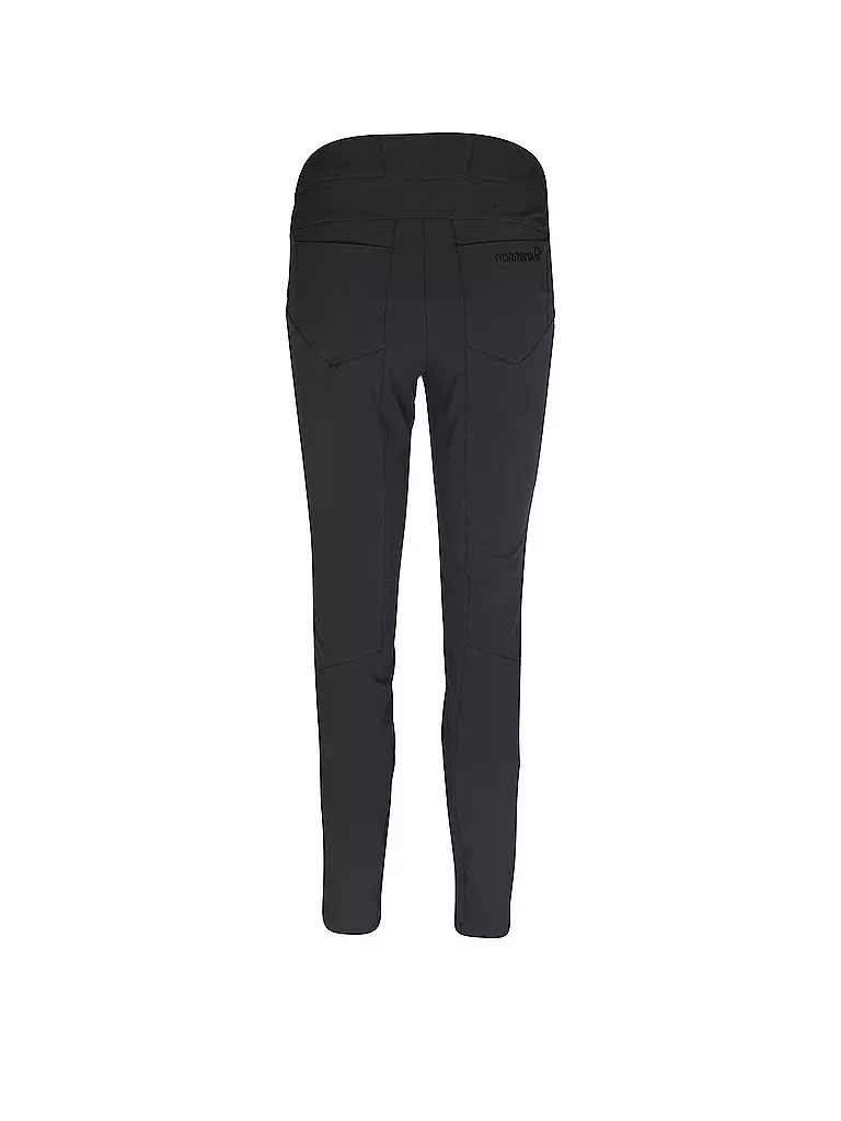 NORRØNA | Damen Wanderhose falketind  flex1 slim | schwarz