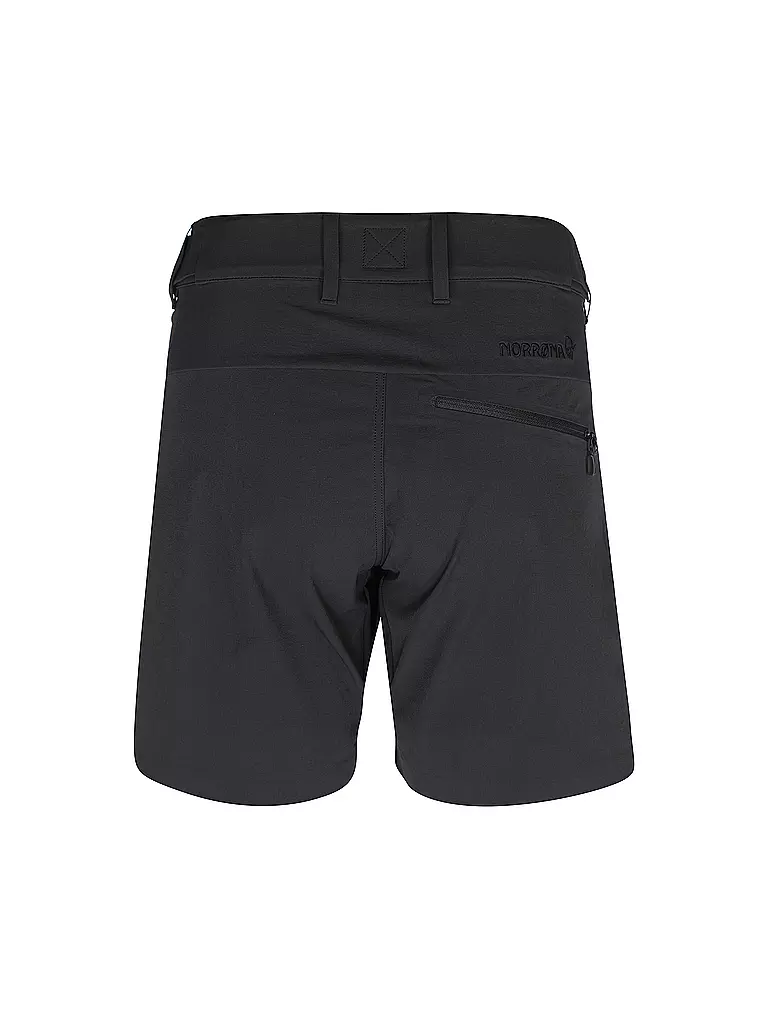 NORRØNA | Damen Wandershort Falketind flex1 | schwarz