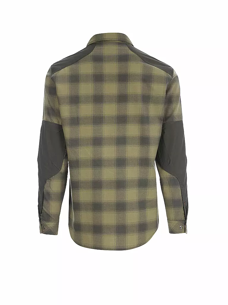 NORRØNA | Herren Outdoorhemd Svalbard Flannel | olive