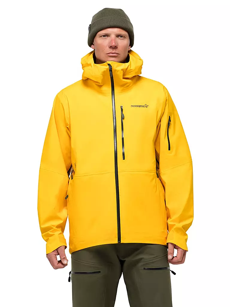 NORRØNA | Herren Tourenjacke Lofoten GTX | gelb