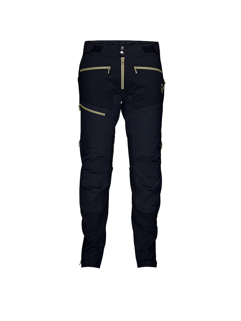 NORRØNA | Herren Wanderhose Fjora flex1  | schwarz