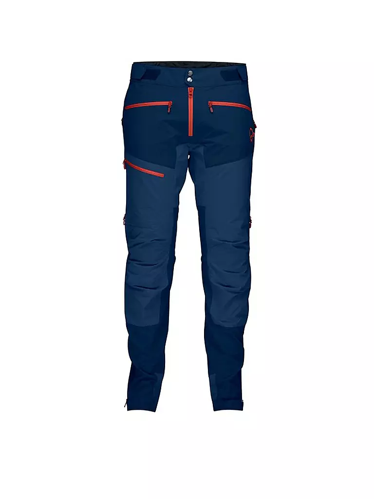 NORRØNA | Herren Wanderhose Fjora flex1  | blau