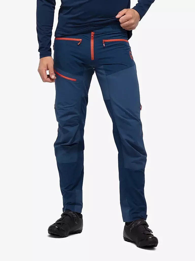 NORRØNA | Herren Wanderhose Fjora flex1  | blau