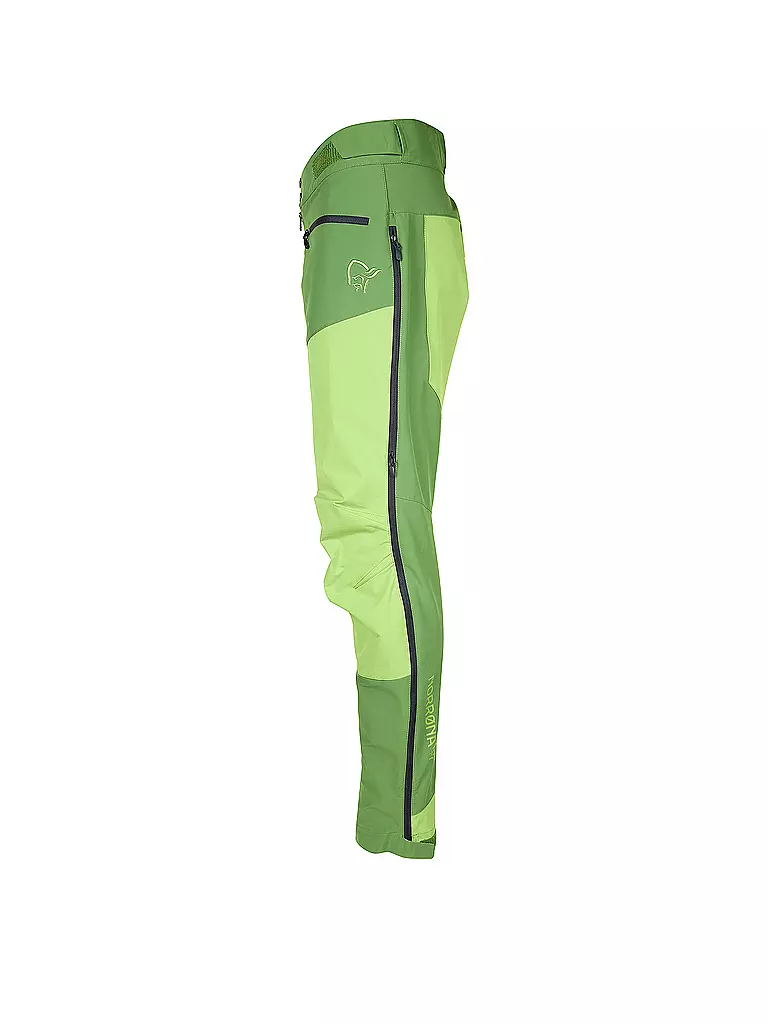 NORRØNA | Herren Wanderhose Fjora flex1  | grün