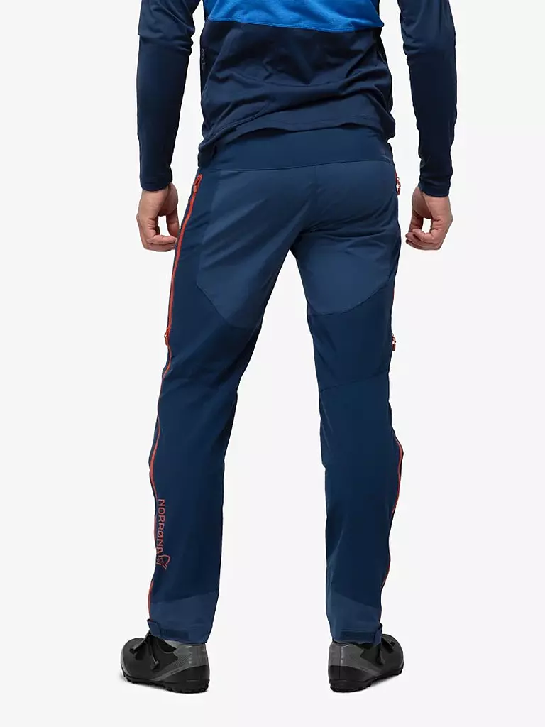 NORRØNA | Herren Wanderhose Fjora flex1  | blau