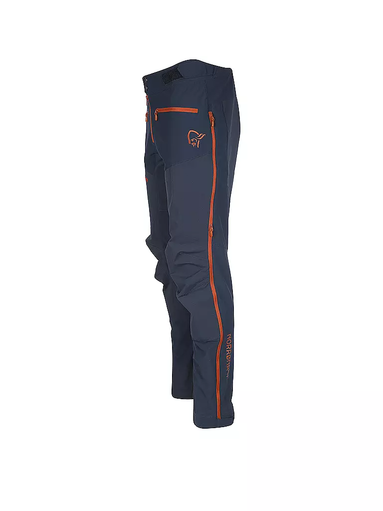 NORRØNA | Herren Wanderhose Fjora flex1  | blau