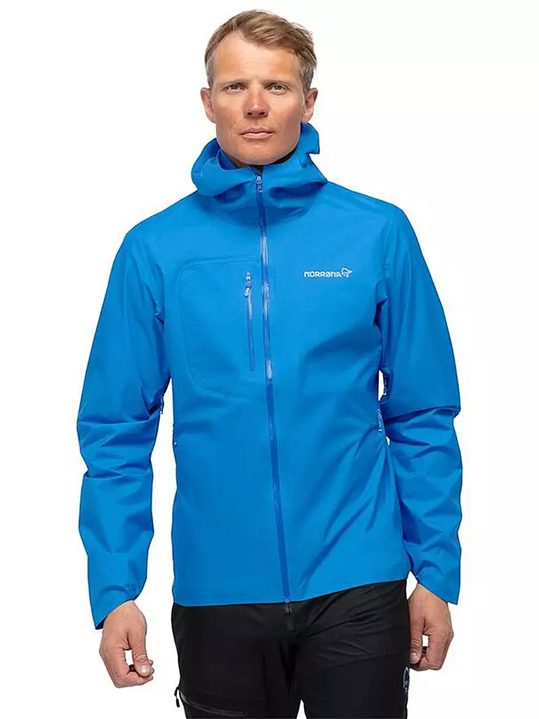 NORRØNA | Herren Wanderjacke Bitihorn dri1 | blau