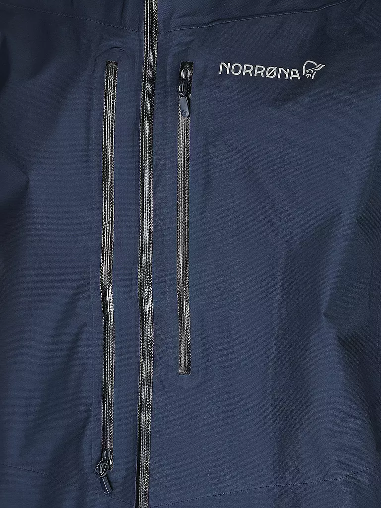 NORRØNA | Herren Wanderjacke falketind  Gore-Tex Paclite  | dunkelblau