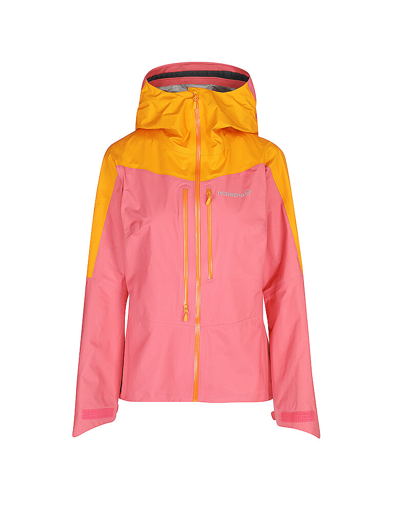 NORRØNA Damen Wanderjacke falketind  Gore-Tex Paclite pink | S