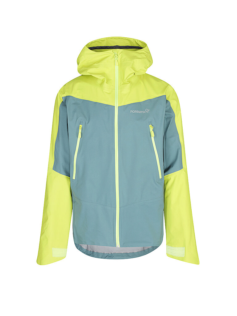 NORRØNA Herren Regenjacke Falketind Gore-Tex  gelb | L