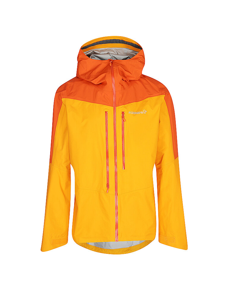 NORRØNA Herren Wanderjacke falketind  Gore-Tex Paclite  orange | M