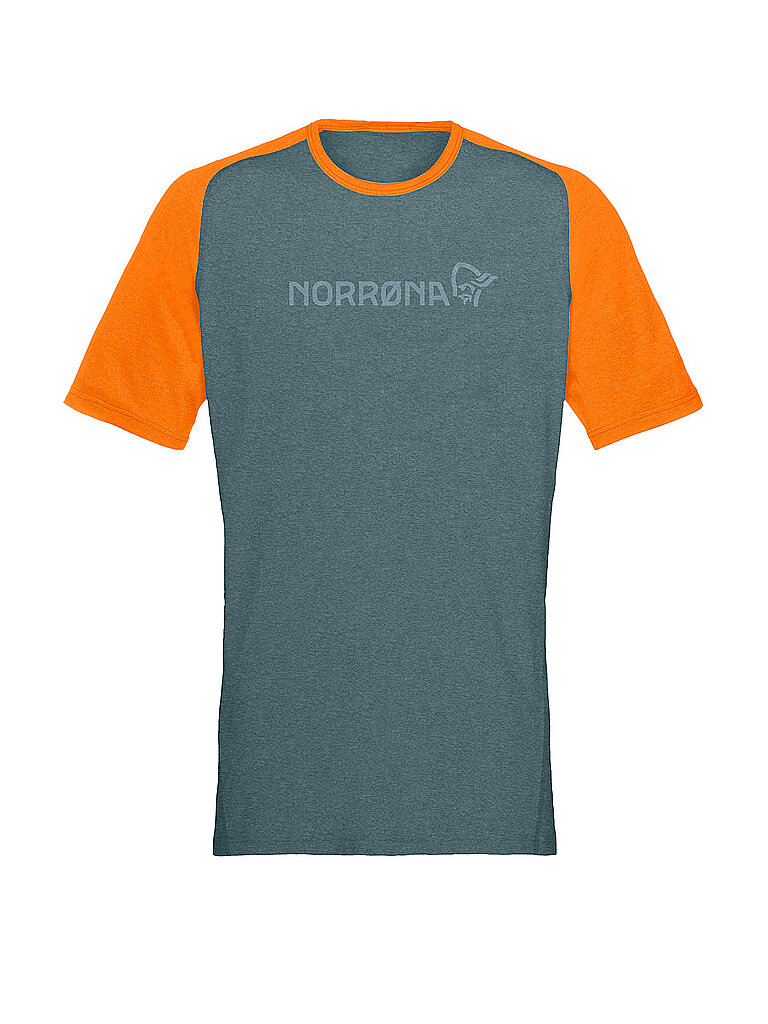 NORRØNA Herren Funktionsshirt fjørå Equaliser Lightweight grau | M