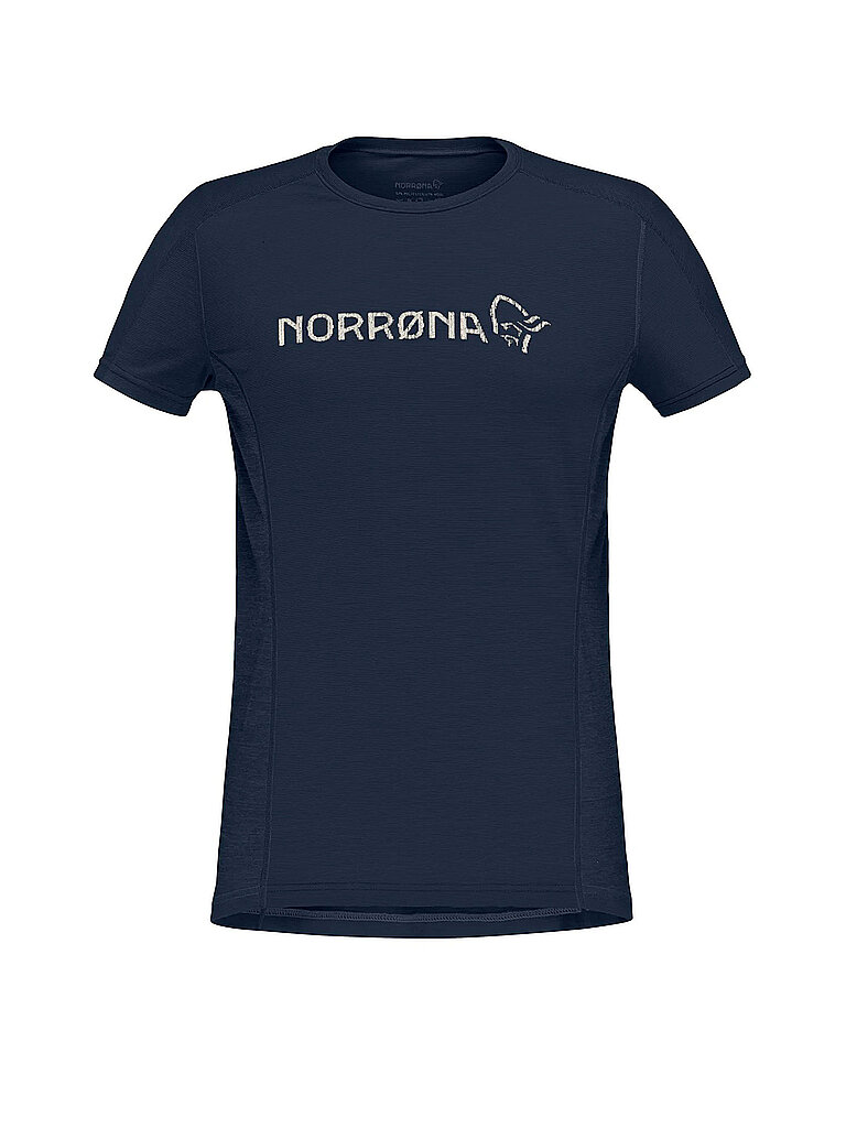 NORRØNA Damen Funktionsshirt falketind  equaliser merino round Neck dunkelblau | S