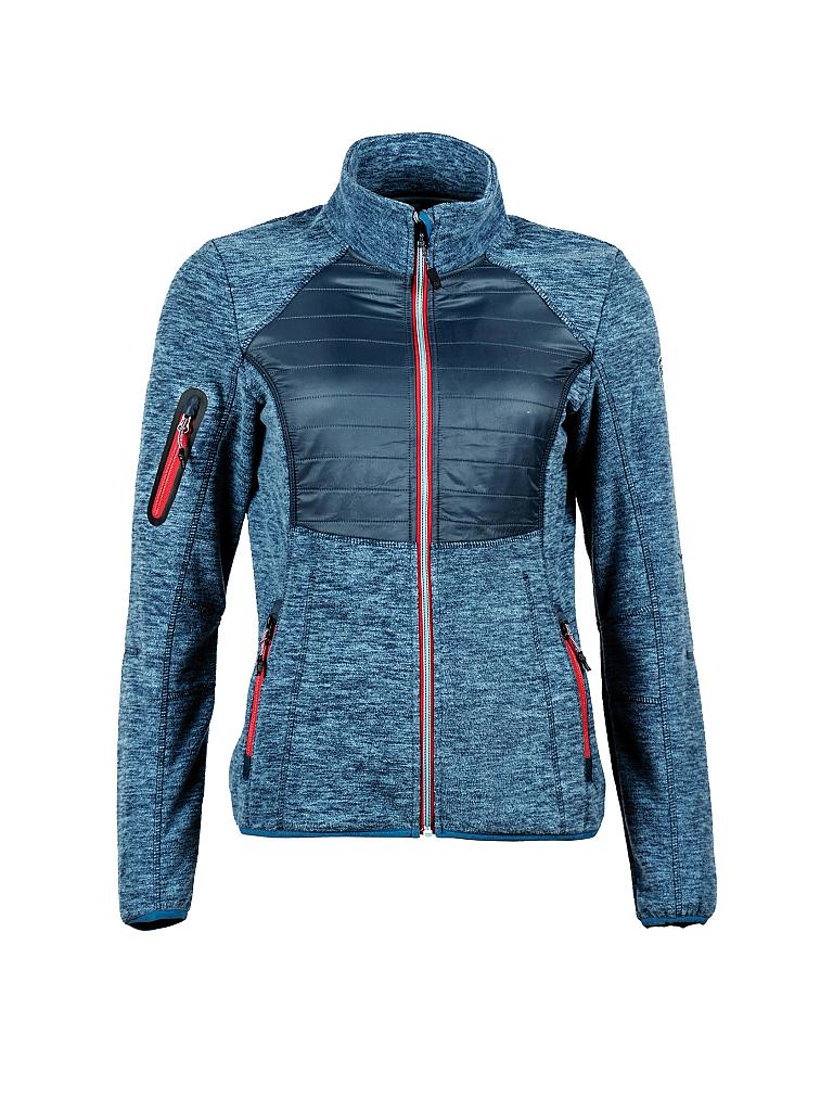 NORTHLAND | Damen Fleecejacke Athletica | blau