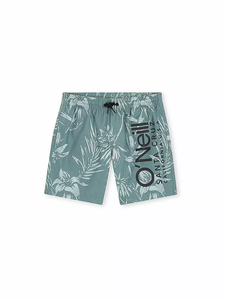 O'NEILL | Jungen Badeshort Mix and Match Cali Floral 14'' | hellgrün