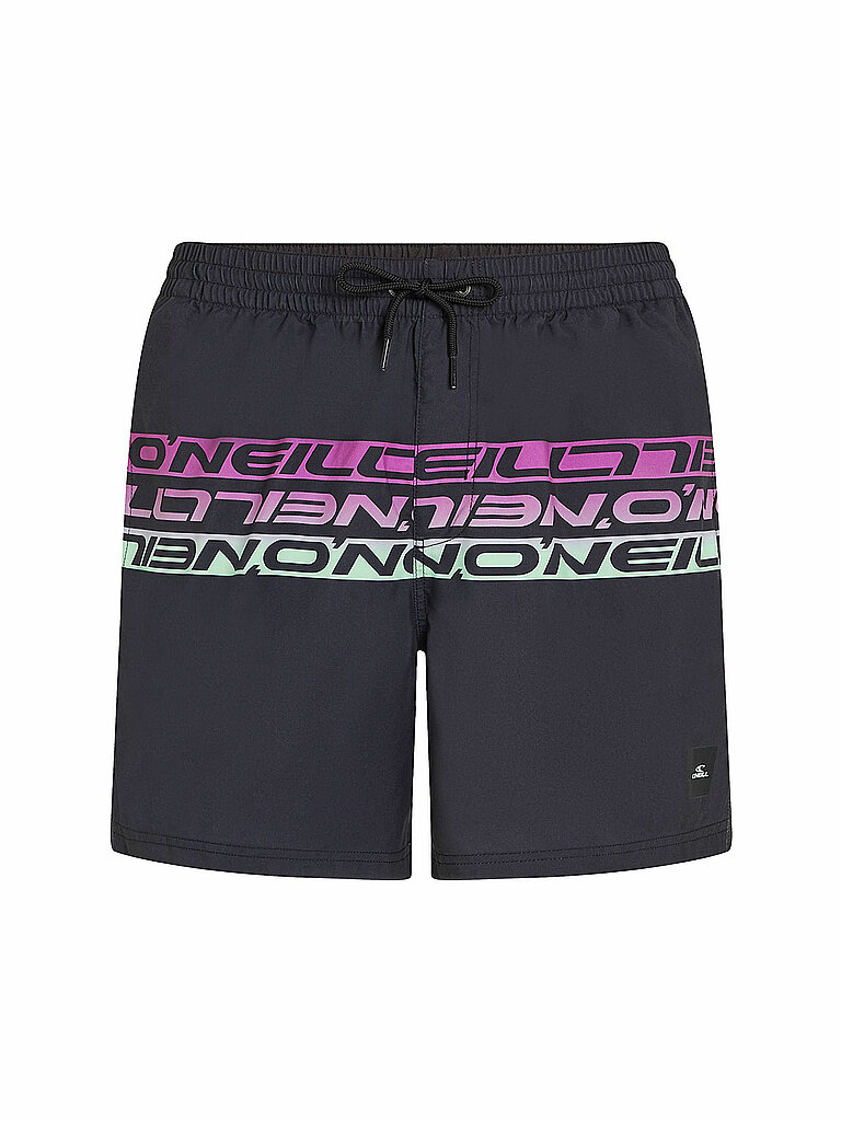 O'NEILL Herren Badeshort Cali Stripe 16 schwarz | S