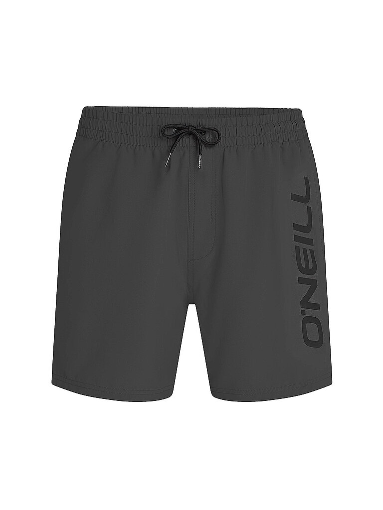Herren Badeshorts Logo grau XXL M