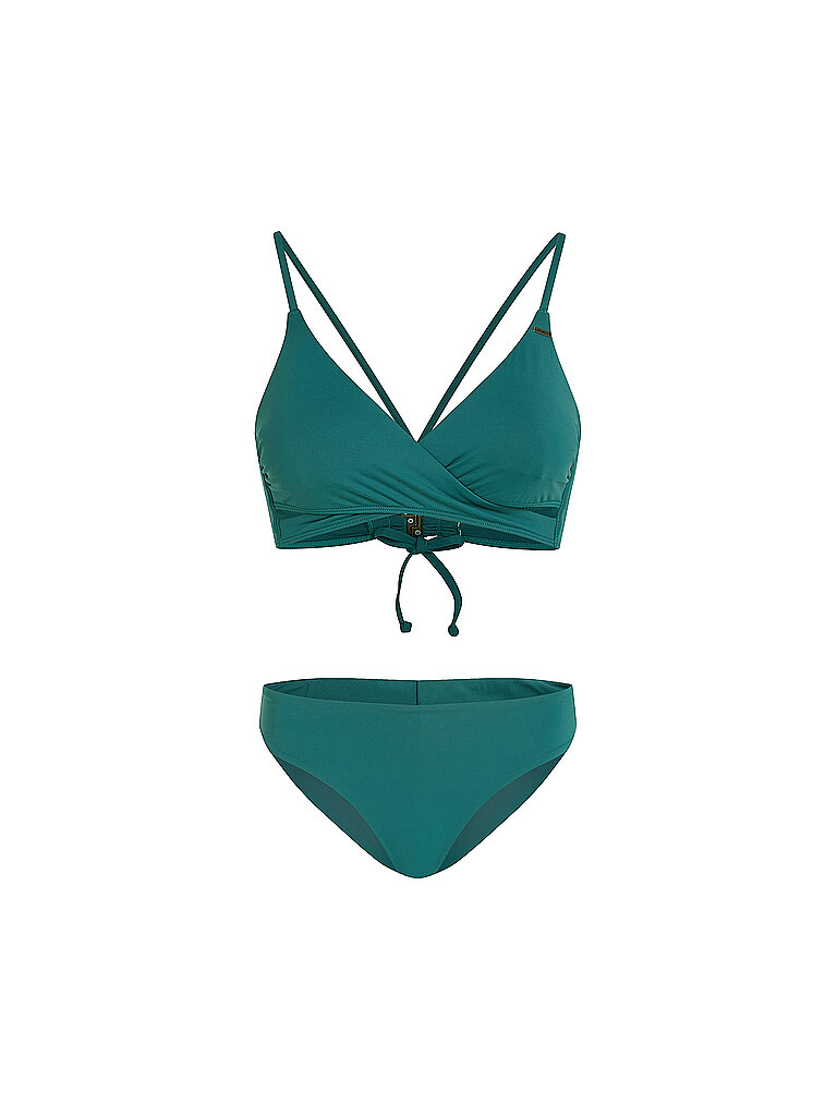 O'Neill Bikini Baay Maoi Bralette-Höschen Dunkelgrün