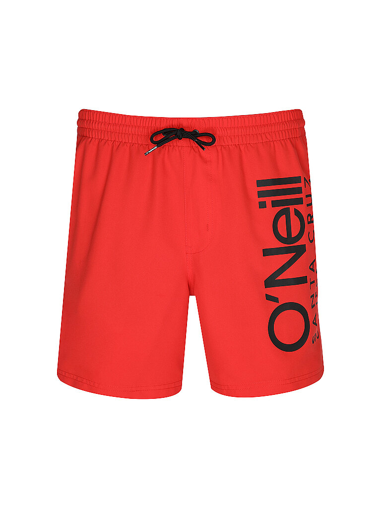 Herren Badeshorts Cali Original 16 rot L M