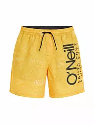 O'NEILL | Herren Badeshort Cali Floral 16'' | gelb