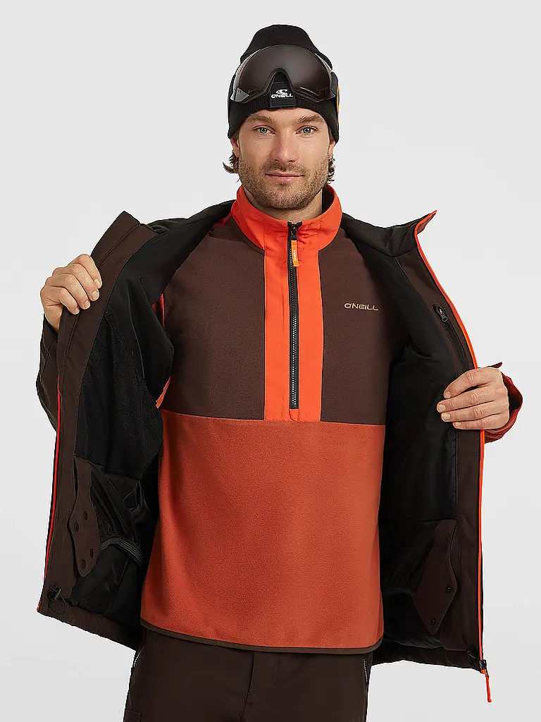 O'NEILL | Herren Snowboardjacke FWC Cruz Block Hoodie | 